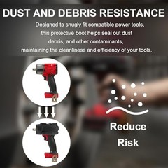 1pcs 49-16-3062 Rubber Protective Boot – Impact and Dust Protection for