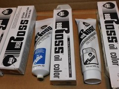 Lot of 5 Bob Ross Oil Color Brown Midnight Black Yellow Ochre Phthalo Blue White