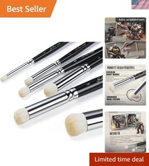 Dry Brush Set for Miniature Painting – 6PC Professional Detail Hobby Brushes …