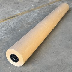 PREGIS Heavy Duty Construction Paper Roll, Recycled Kraft 60”Wx500 Brown