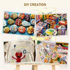 366 Colors Acrylic Paint Markers with Automatic Ink Control System, Quick Dry…