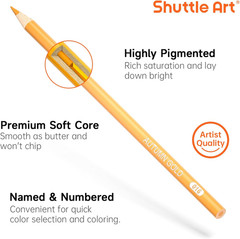 80 Colored Pencils, Colored Pencils for Adult Coloring, Soft Core Color Penci…