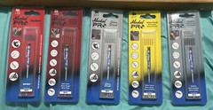 Markal Pro Pro Welding Refills Lot Of 6 30ct Assorted Colors New Sealed Red