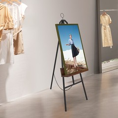 Heavy Durable Metal Artist Painting Easel Display Board Tripod Stand For Wedding