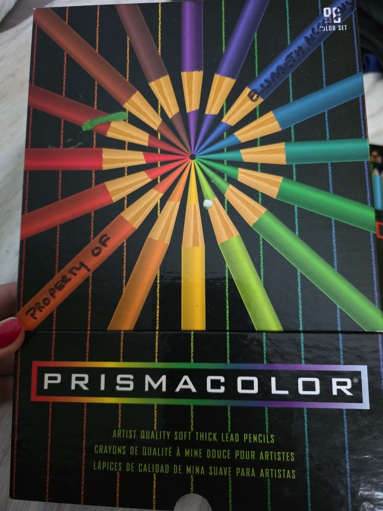 Prismacolor 1997 Vintage Artist Quality Soft Thick Lead Pencils 96 Pack Box