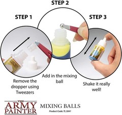 Versatile 5.5mm Stainless Steel Paint Mixing Balls – Rust Resistant, 100 Count