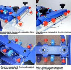 INTSUPERMAI 4 Color 1 Station Screen Printing Machine w/ Stand Micro-Adjust 1 pc