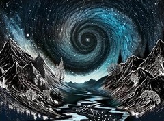 Scenery Paint by Numbers Kit for Adults Beginner,Paint by Number Kits on Canva..
