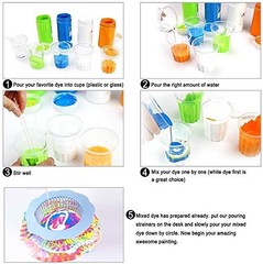13 Pcs Acrylic Paint Strainers,Plastic Flower Strainers Silicone Pouring Drai…
