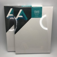11×14 Art Alternatives Classic Cotton Canvas Panel 2 Pack 3/4 profile AA5519 NEW