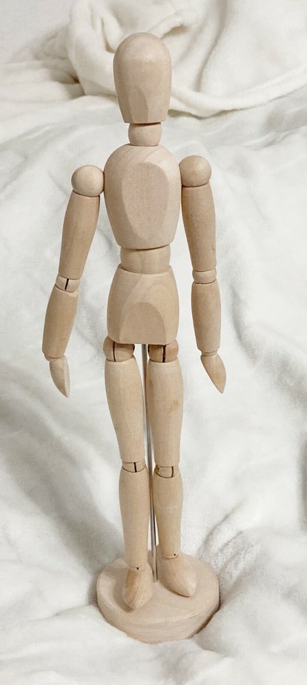 IKEA, GESTALTA Artist Wooden Mannequin Poseable Figure, 13 Inches Tall, 21576