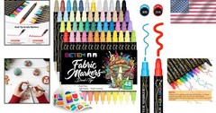 Fabric Decorating Kit – Acrylic Paint Markers