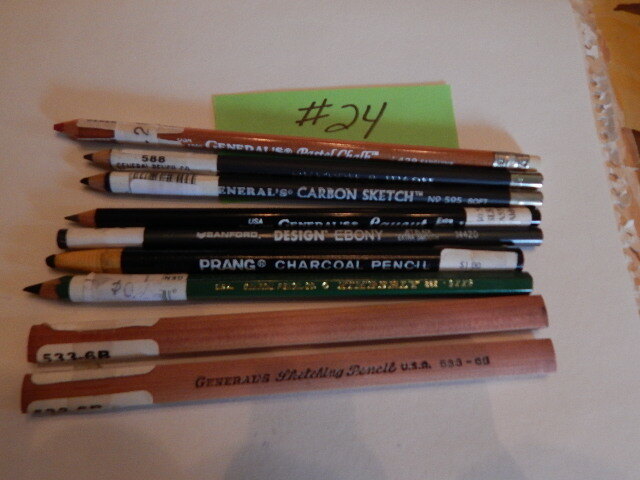 Pencil assortment, #24 Misc,