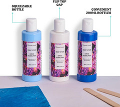 Premium Acrylic Pouring Paint Lemon Yellow Colour 6.76 Fl Oz 200 Ml Ready to Use