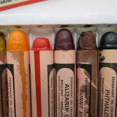 Vintage 1966 – Artists Paintstik Solid Oil Paint In Stick Form Markal 12- AP-100