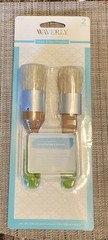 Waverly Inspirations Premium Brushes Chalk & Wax 2 Brush Pk Dense Bristles NEW