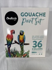 Chalkola Gouache Paint Set 36 Colors
