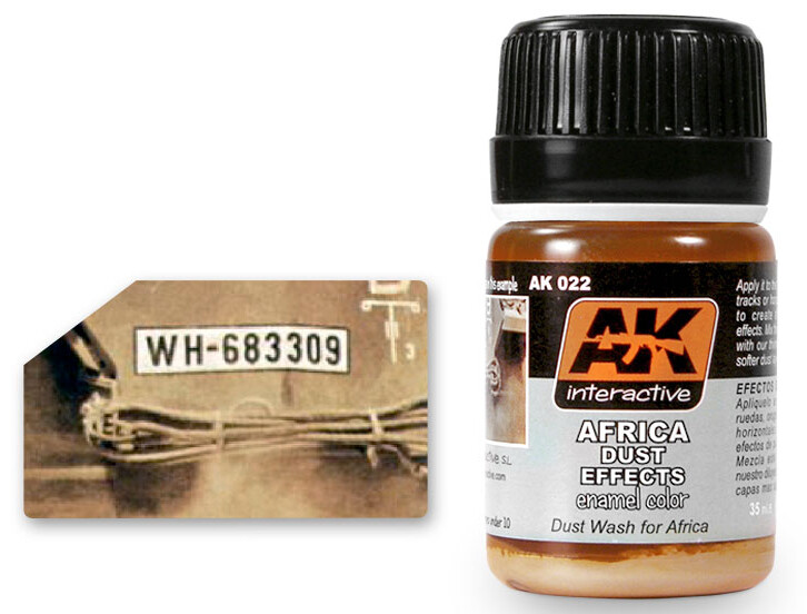 Weathering Color Africa Dust Effects AK-0022 AK INTERACTIVE