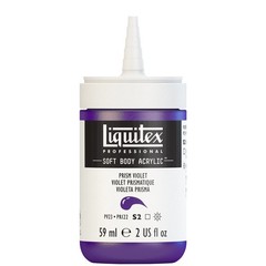Professional Soft Body Acrylic Paint, 59ml (2-oz) Bottle, Prism Violet