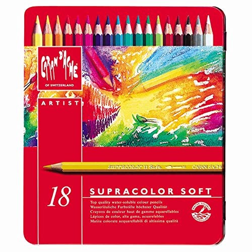 Caran d’Ache spline color soft 18 colors 3888-318