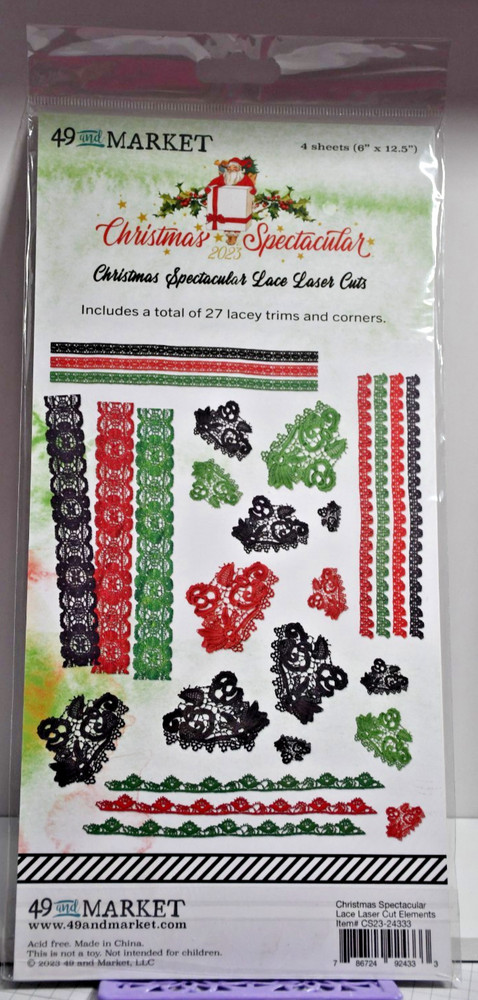 49 And Market Christmas 2023 Spectacular Lace Laser Cuts – NIP