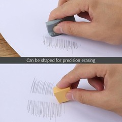 Mr. Pen Art Eraser Set – 12 Pcs, Kneaded & Gum Erasers for Artists White