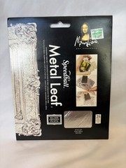 Speedball 10206 Mona Lisa Composition Silver Metal Leaf Sheets, Metal Leafing…
