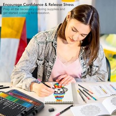 Complete 80-Color Soft Core Pencil Set with DIY Chart – Ideal for Artists & Kids
