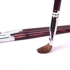 Transon Red Sable Filbert Paint Brushes 6pcs for Watercolor, Filbert,