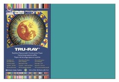 Tru-ray Sulphite Construction Paper – 18″ X 12″ – Turquoise (103039)