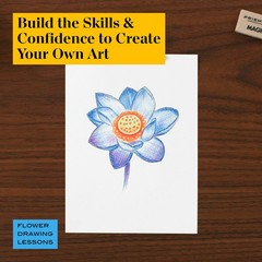 Prismacolor Technique, Art Supplies and Digital Art Lessons, Nature Drawing Set,