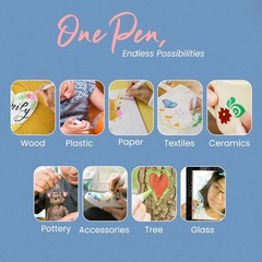 Refillable Paint It! Decorating Pen Set