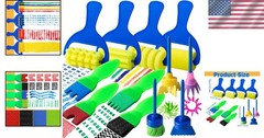 Fun 12 Pack Washable Painting Brushes for Kids – Spark Imagination and Learning