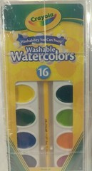 Lot of 6 NEW Crayola Washable Watercolor Paint 16 Assorted Colors – 6 pack