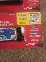 SHARPIE Creative Markers 2ct. Water-Based Acrylic Markers. Bullet Tip (Lot of 4)