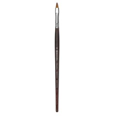 Escoda Prado Tame Synthetic Brush – Bright, Short Handle, Size 10