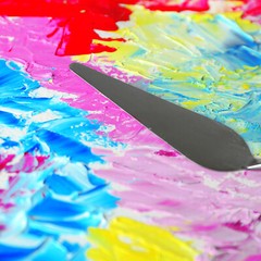 9pcs E1 Painting Palette Knife Set Stainless Steel Art Spatula Scraper Tools