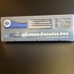 Pilot Parallel Pen Calligraphy 6.0mm Set w/ Mixable Ink Cartridges & Cleaner