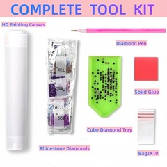 Black Cat Diamond Art Kits for Adults, 5D 11.8×15.7 inches, KM590-1