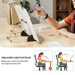A4 LED Light Board for Diamond Painting Kits, USB Powered Light A4 Light Pad