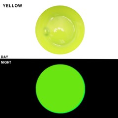 Artecho Glow in the Dark Paint, Neon Yellow Paint 120ml / 4.05oz Tubes, Art C…