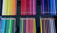Faber-Castel 110060 Polychromos Colored Pencil Set In Metal Tin, 60 Pieces