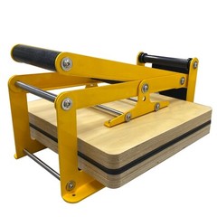 Manual Flat Press Printmaker 15*15in Snow Board, Hemp Rubber Board Press Machine
