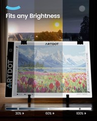 LED Light Pad for Diamond Painting Kits Art Light Board with Adjustable Brigh…