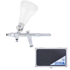 4 COLOR GRAVITY CUP Dual-Action AIRBRUSH SET KIT Cake Tattoo Paint Hobby