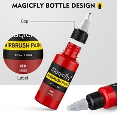 Ready to Spray 16 Color Airbrush Acrylic Paint – Perfect for Artists & Hobbyists