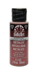 Metallic Acrylic Paint in Assorted Colors (2 Ounce), 666 Antique Copper