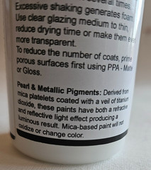 Pure Liquid Acrylic Paint 4oz Titanium White USArtQuest N.O.S.