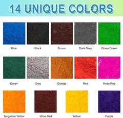 Iron Oxide Pigment BRIGHT YELLOW Art Candle Brick Tile Epoxy Clay Dye Plaster