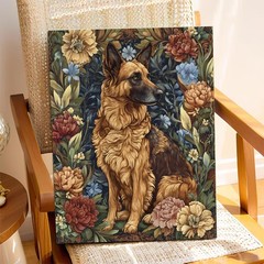 Dog Paint by Numbers Kit for Adults, Dog Paint by Number for Adults, Acrylic Ca